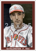 Ed Fallenstein - 1933 Boston Braves - choose a size & style