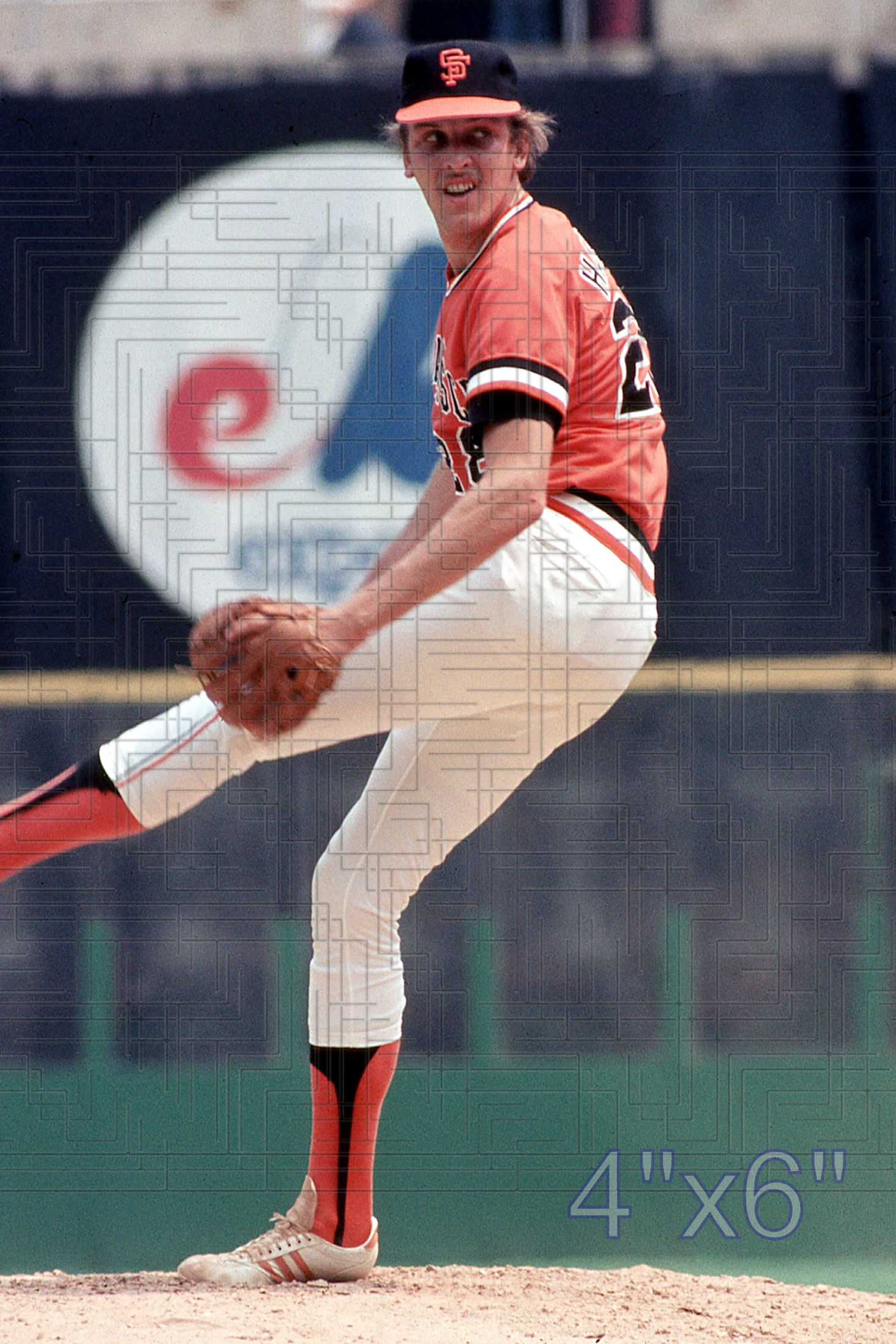 Ed Halicki - 1977-80 San Francisco Giants - choose a size & style