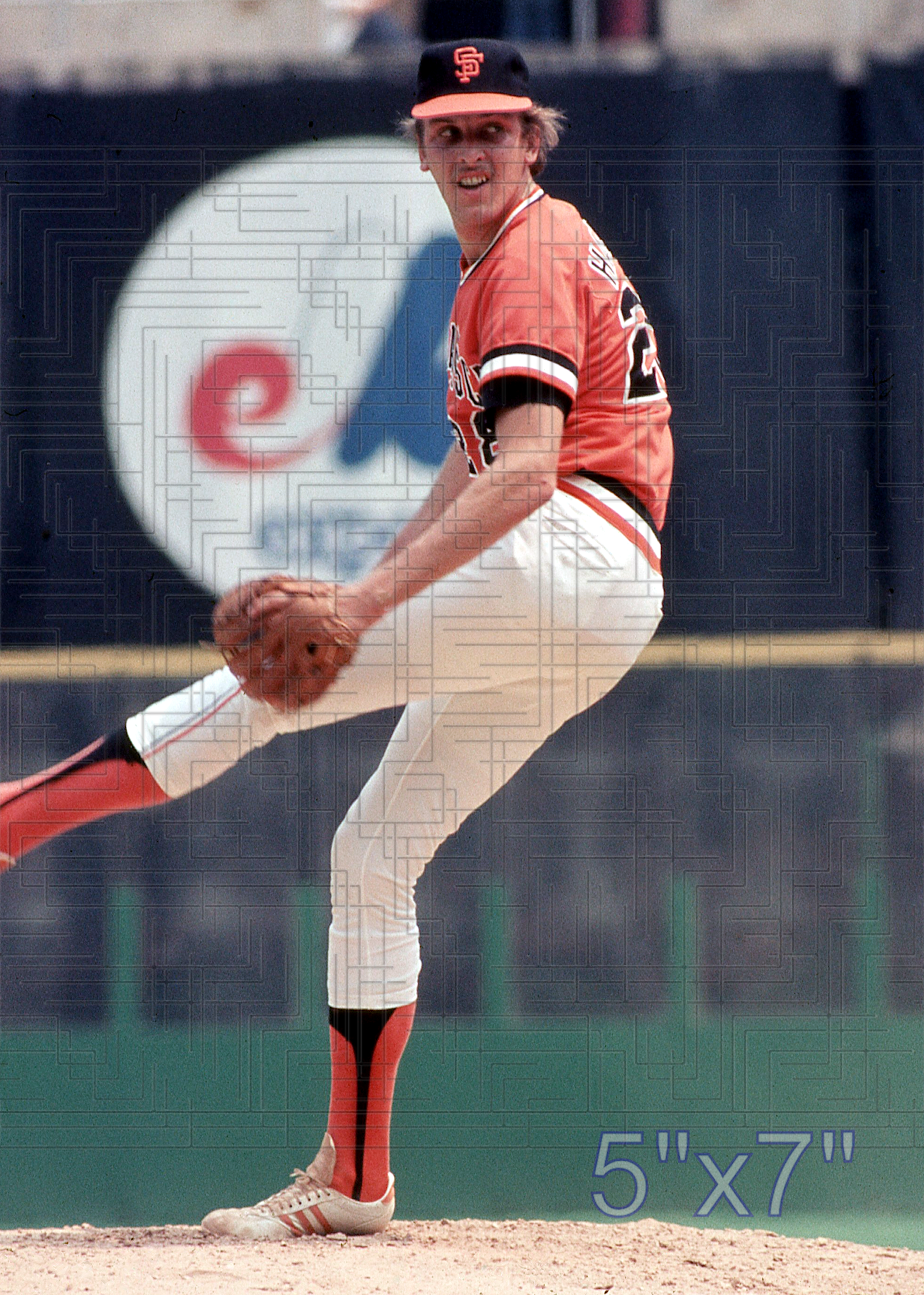 Ed Halicki - 1977-80 San Francisco Giants - choose a size & style