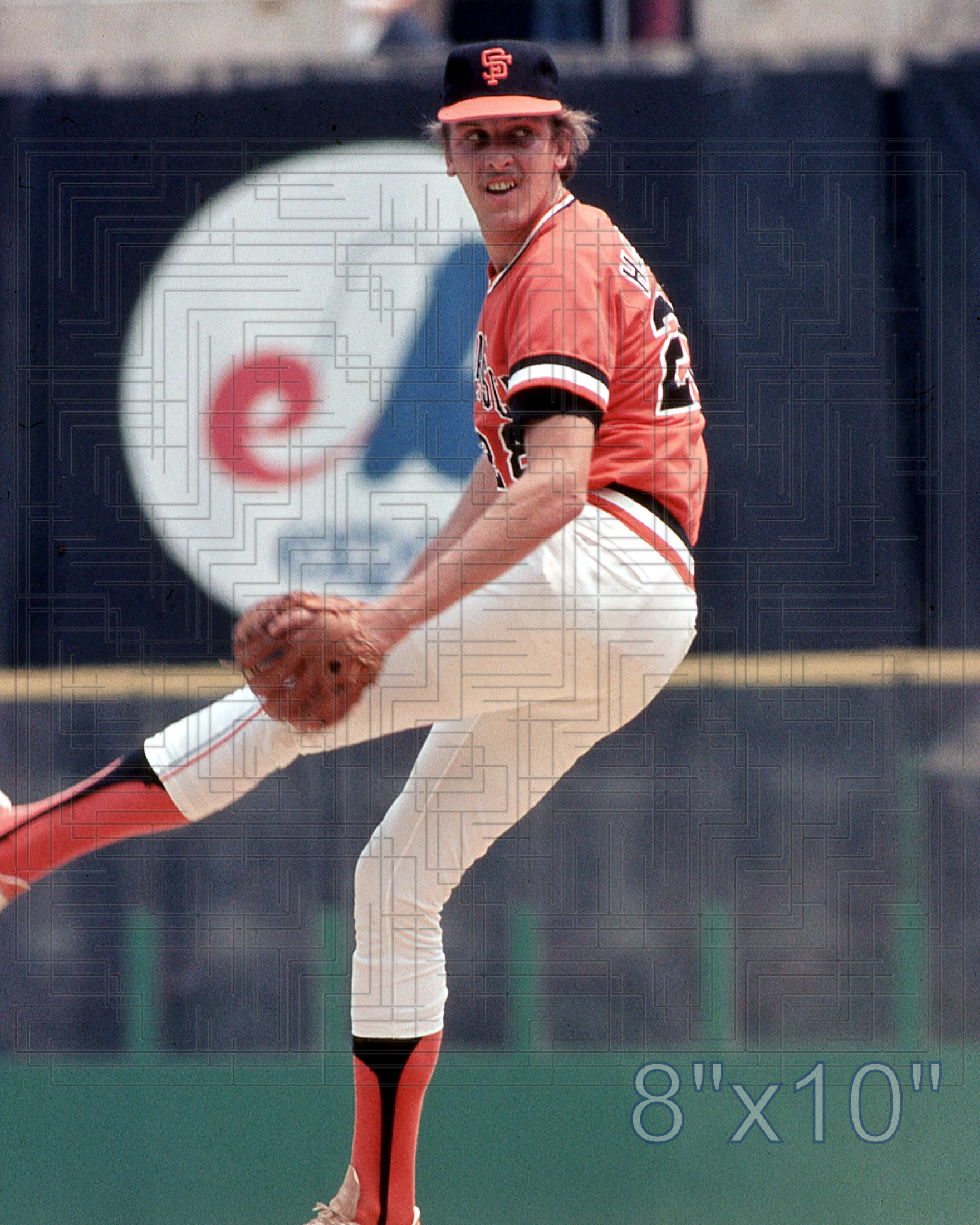 Ed Halicki - 1977-80 San Francisco Giants - choose a size & style