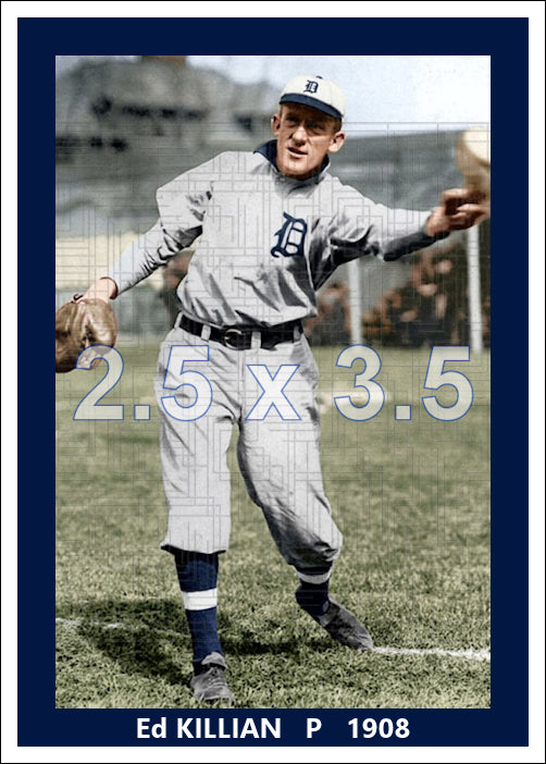 Ed Killian - 1908 Detroit Tigers - choose a size & style