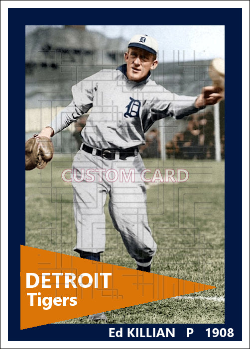 Ed Killian - 1908 Detroit Tigers - choose a size & style