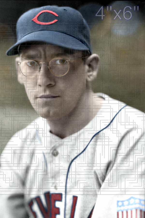 Ed Klieman - 1944 Cleveland Indians - choose a size & style
