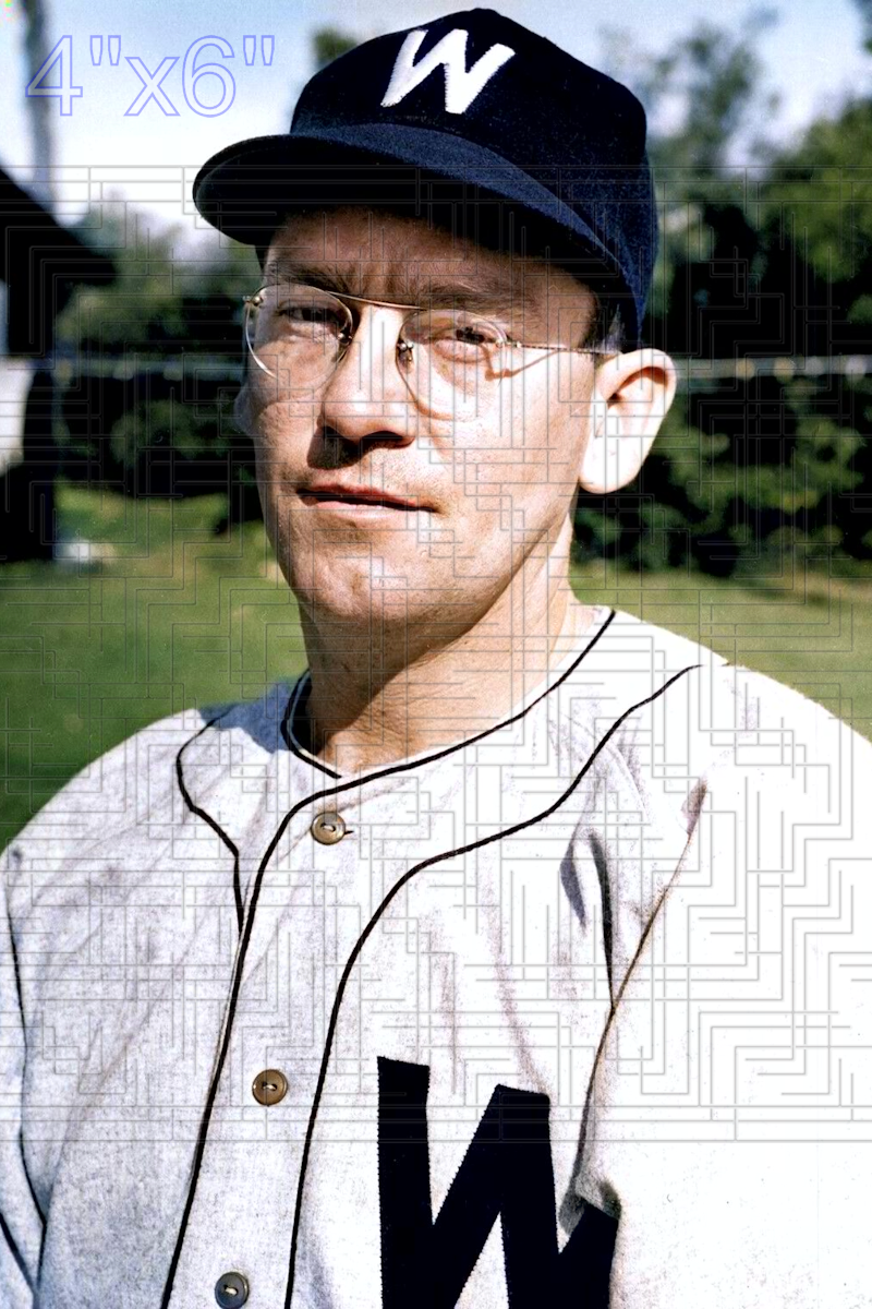 Ed Klieman - 1949 Washington Senators - choose a size & style