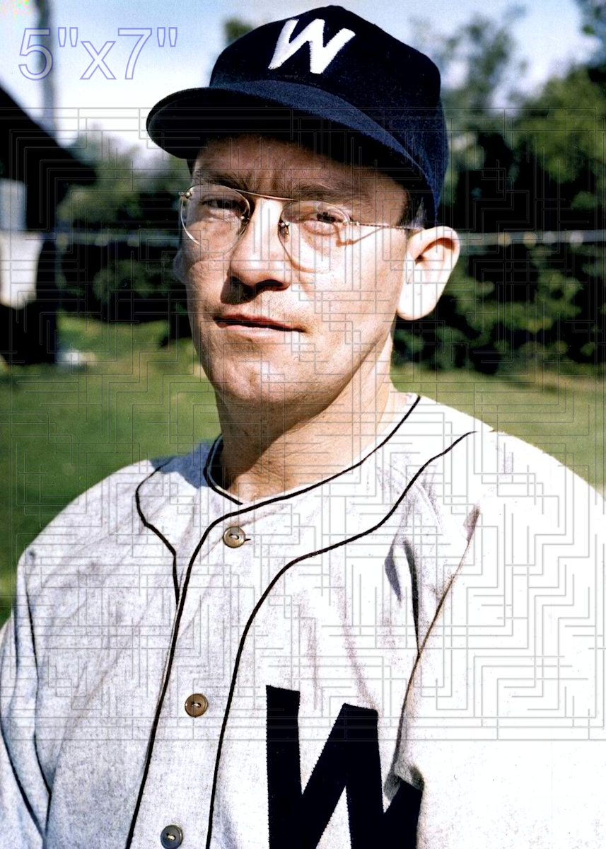 Ed Klieman - 1949 Washington Senators - choose a size & style