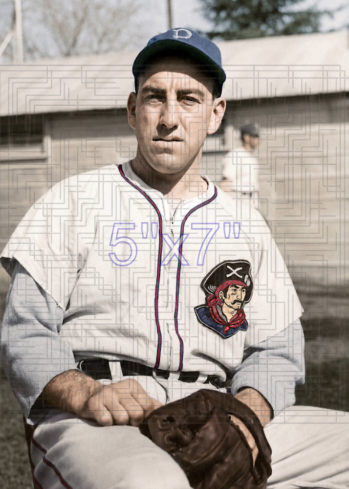 Ed Leip - 1941 Pittsburgh Pirates - choose a size & style