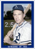 Ed McGhee - 1953 Philadelphia Athletics - choose a size & style