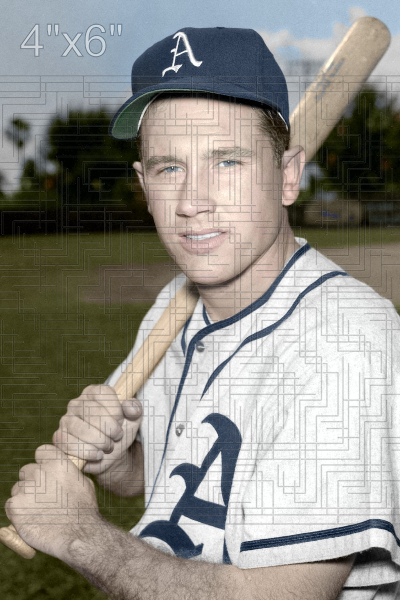 Ed McGhee - 1953 Philadelphia Athletics - choose a size & style