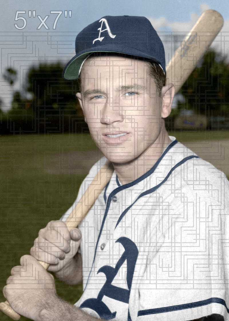 Ed McGhee - 1953 Philadelphia Athletics - choose a size & style
