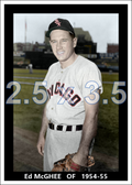 Ed McGhee - 1954-55 Chicago White Sox - choose a size & style
