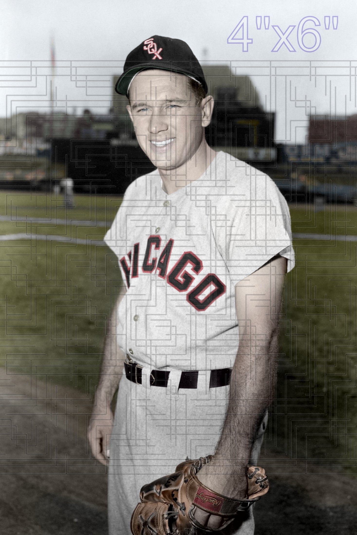 Ed McGhee - 1954-55 Chicago White Sox - choose a size & style