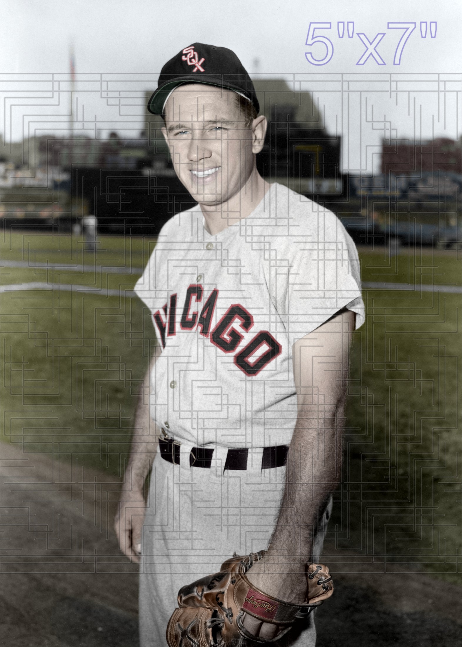 Ed McGhee - 1954-55 Chicago White Sox - choose a size & style