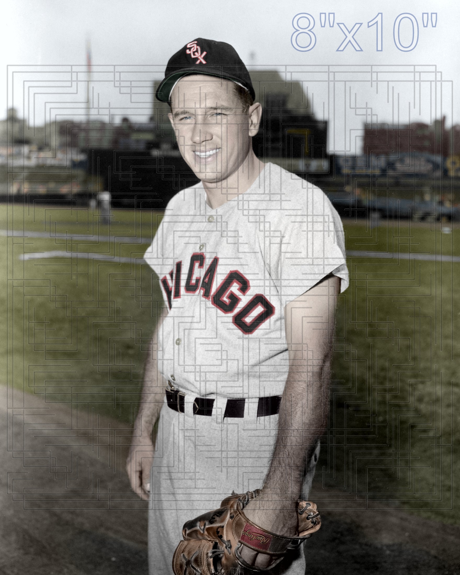 Ed McGhee - 1954-55 Chicago White Sox - choose a size & style