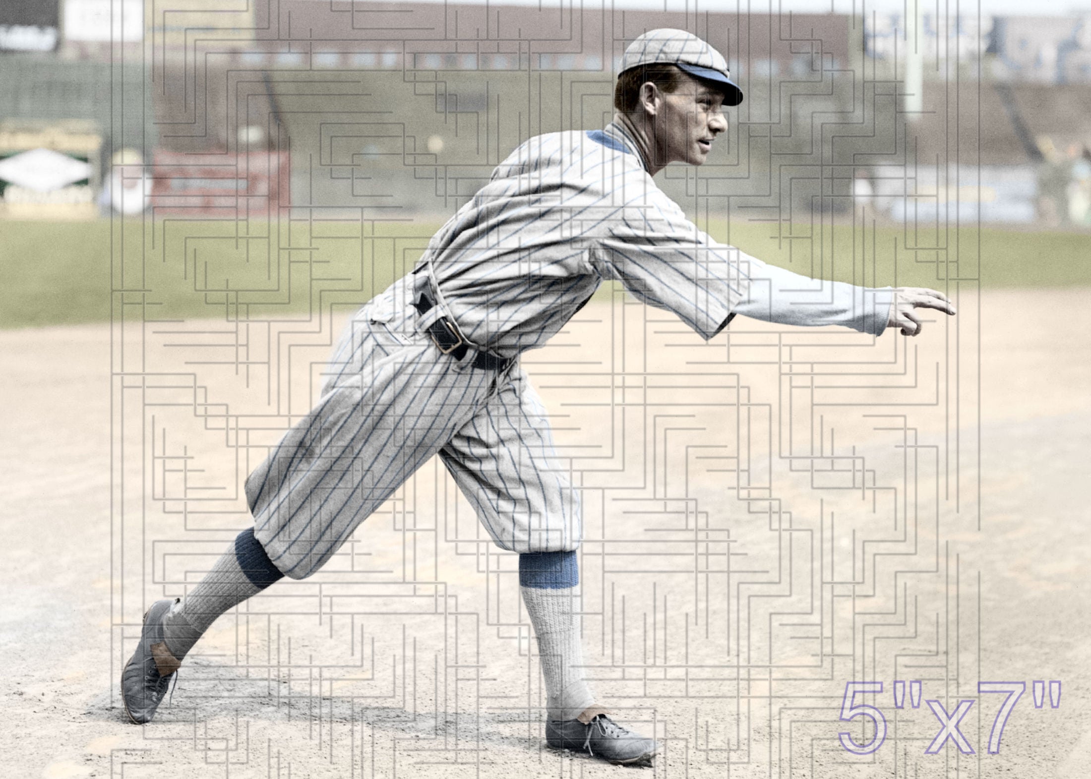 Ed Mensor - 1913 Pittsburgh Pirates - choose a size & style