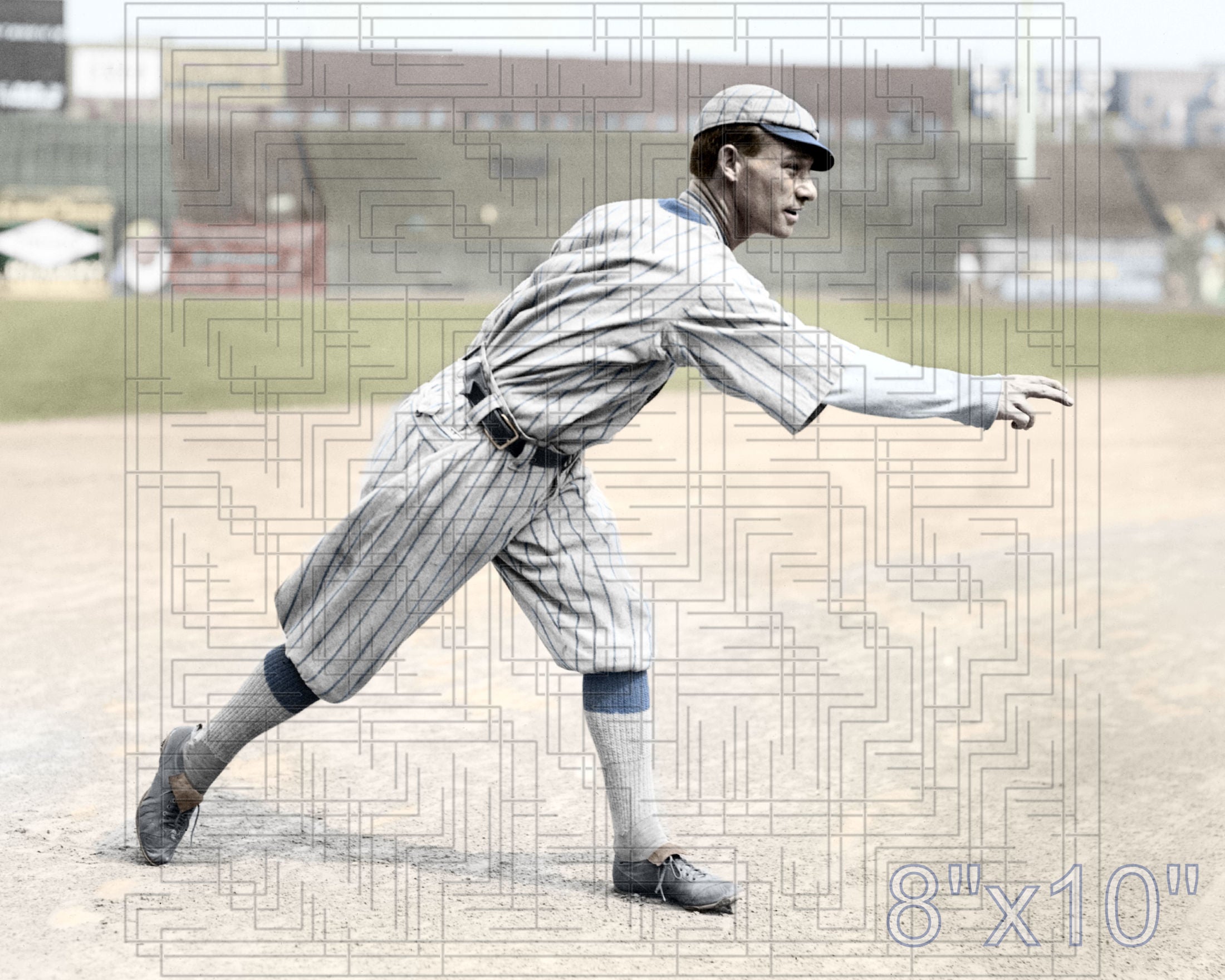 Ed Mensor - 1913 Pittsburgh Pirates - choose a size & style