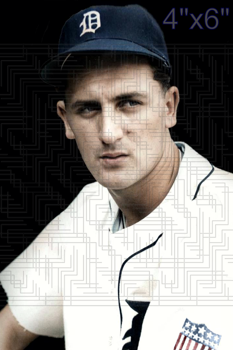 Ed Mierkowicz - 1945 Detroit Tigers - choose a size & style