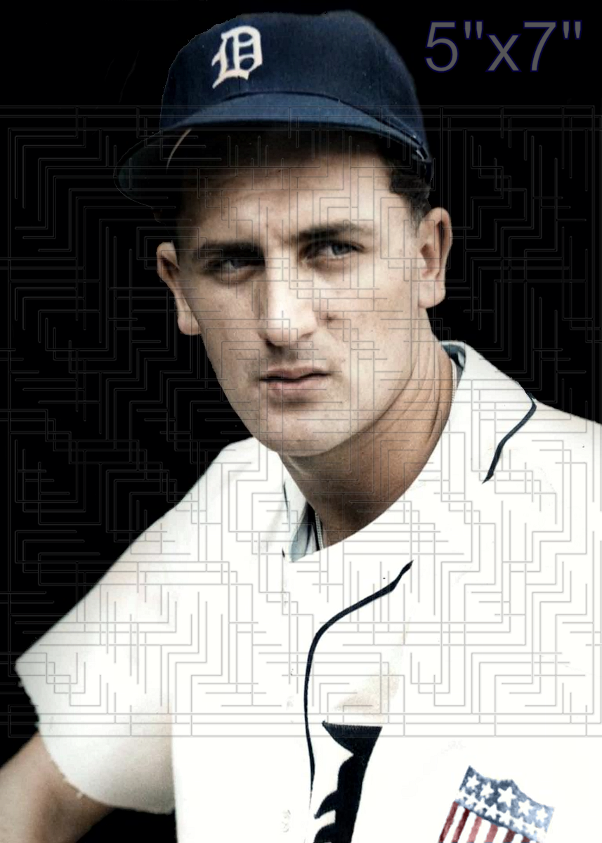 Ed Mierkowicz - 1945 Detroit Tigers - choose a size & style
