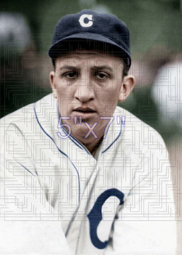 Ed Montague - 1928 Cleveland Indians - choose a size & style