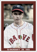 Ed Moriarty - 1935 Boston Braves - choose a size & style