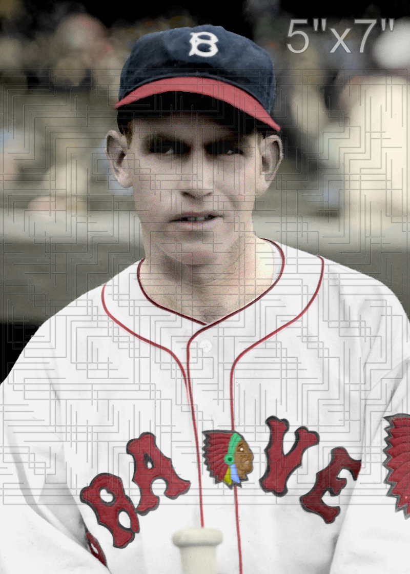 Ed Moriarty - 1935 Boston Braves - choose a size & style