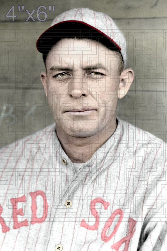 Ed Morris - 1928-29 Boston Red Sox - choose a size & style