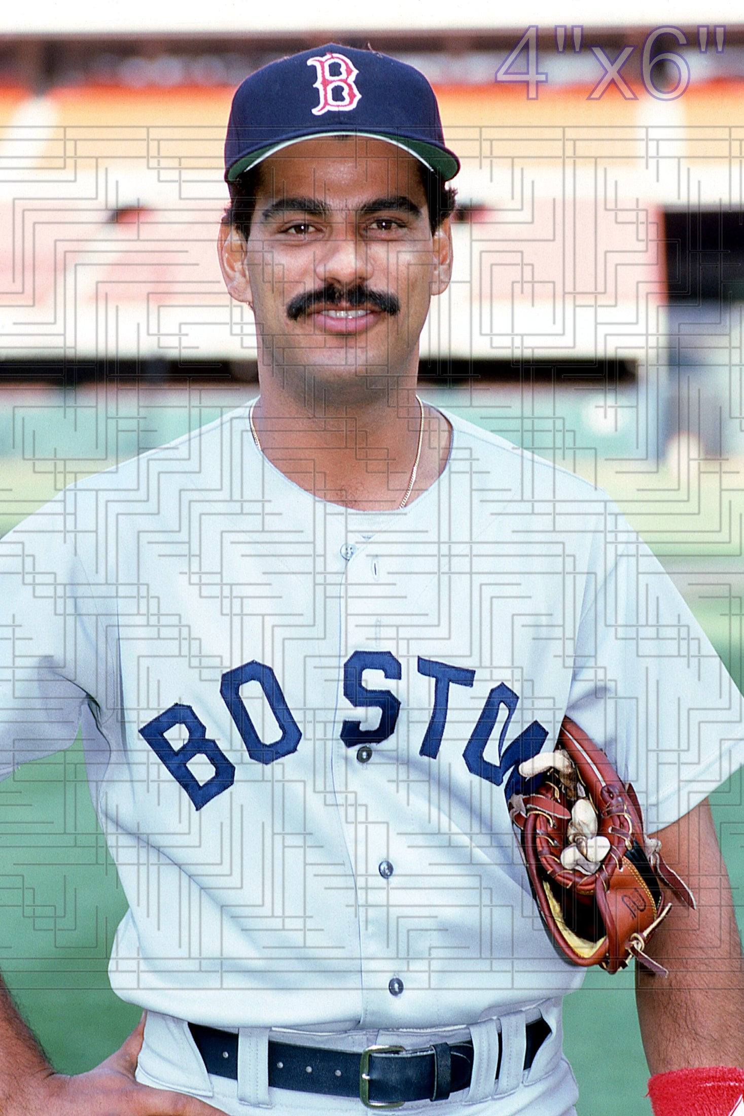 Ed Romero - 1986 Boston Red Sox - choose a size & style