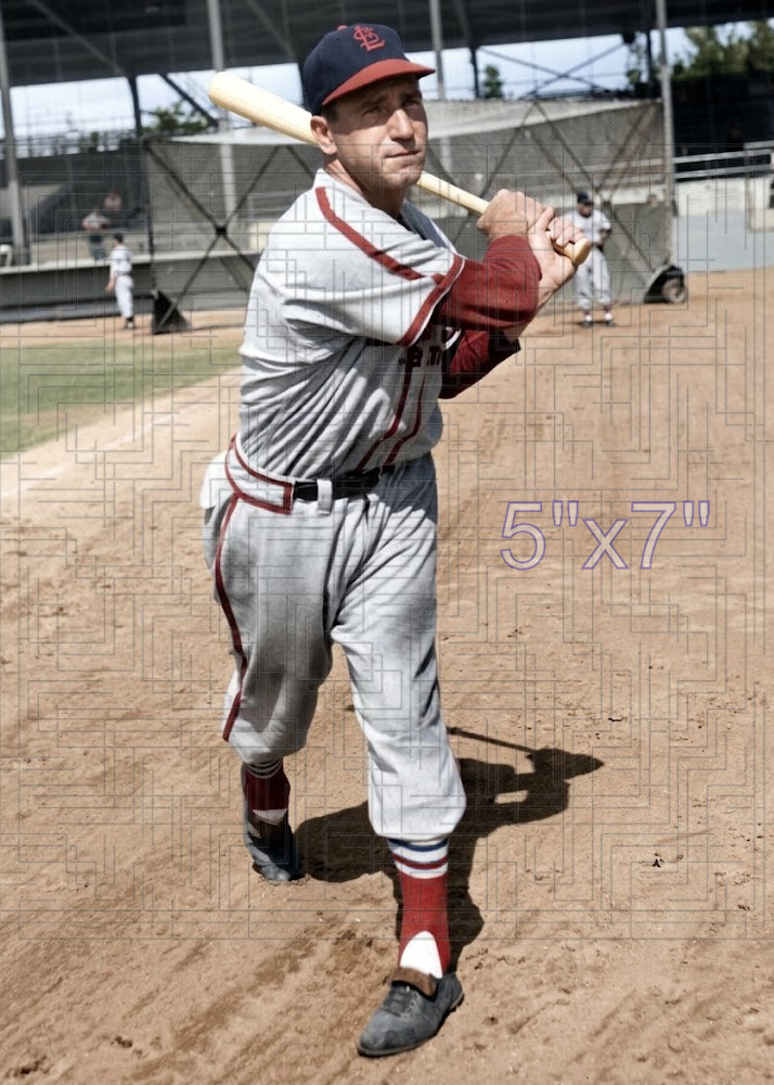Ed Sauer - 1949 St. Louis Cardinals - choose a size & style