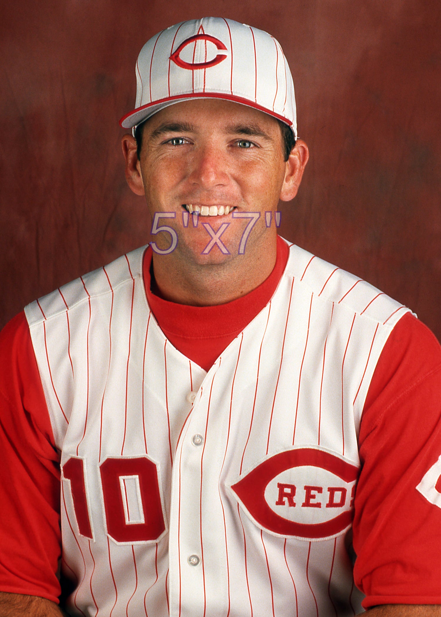 Ed Taubensee - 1996 Cincinnati Reds - choose a size & style