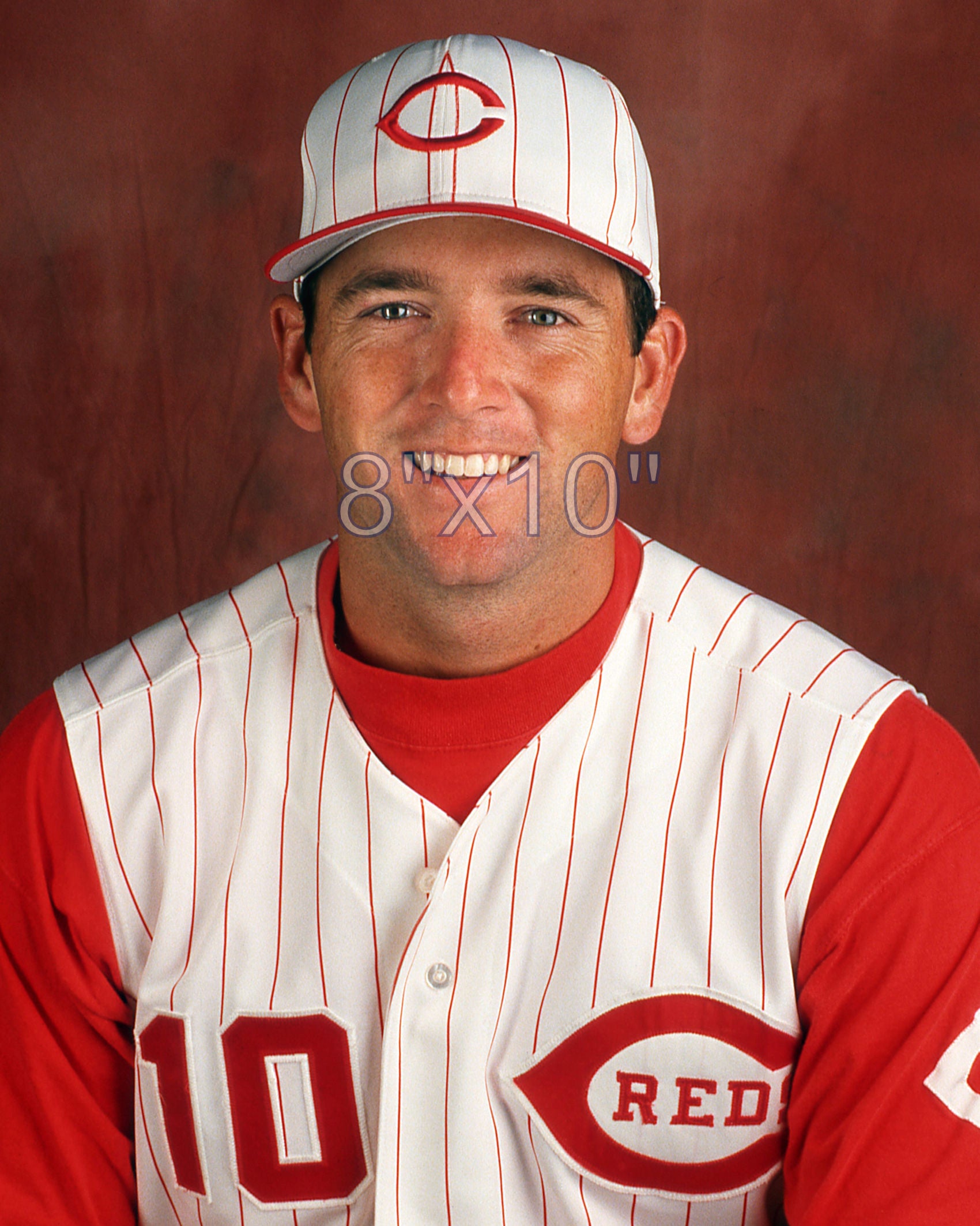 Ed Taubensee - 1996 Cincinnati Reds - choose a size & style