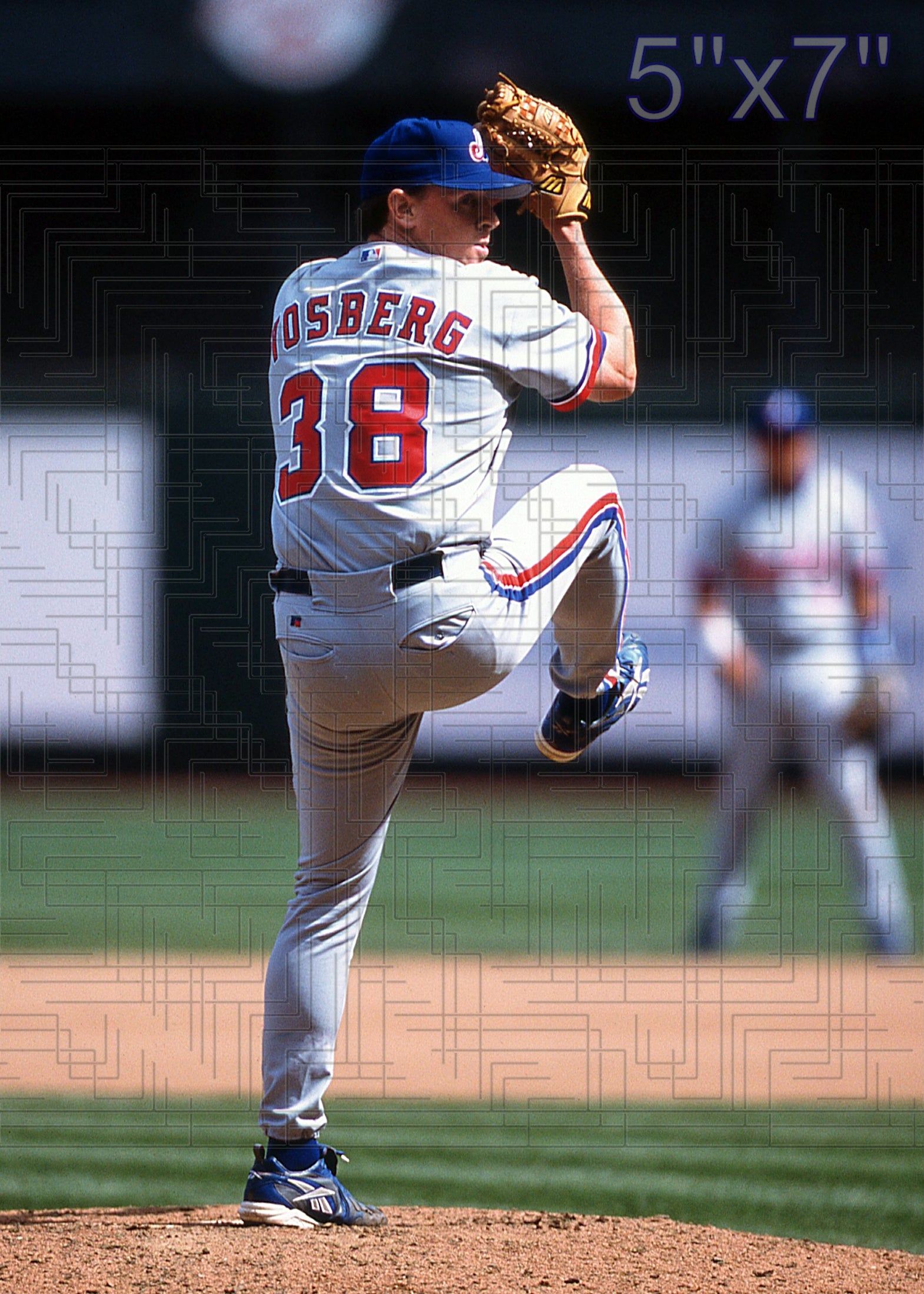 Ed Vosberg - 2002 Montreal Expos - choose a size & style