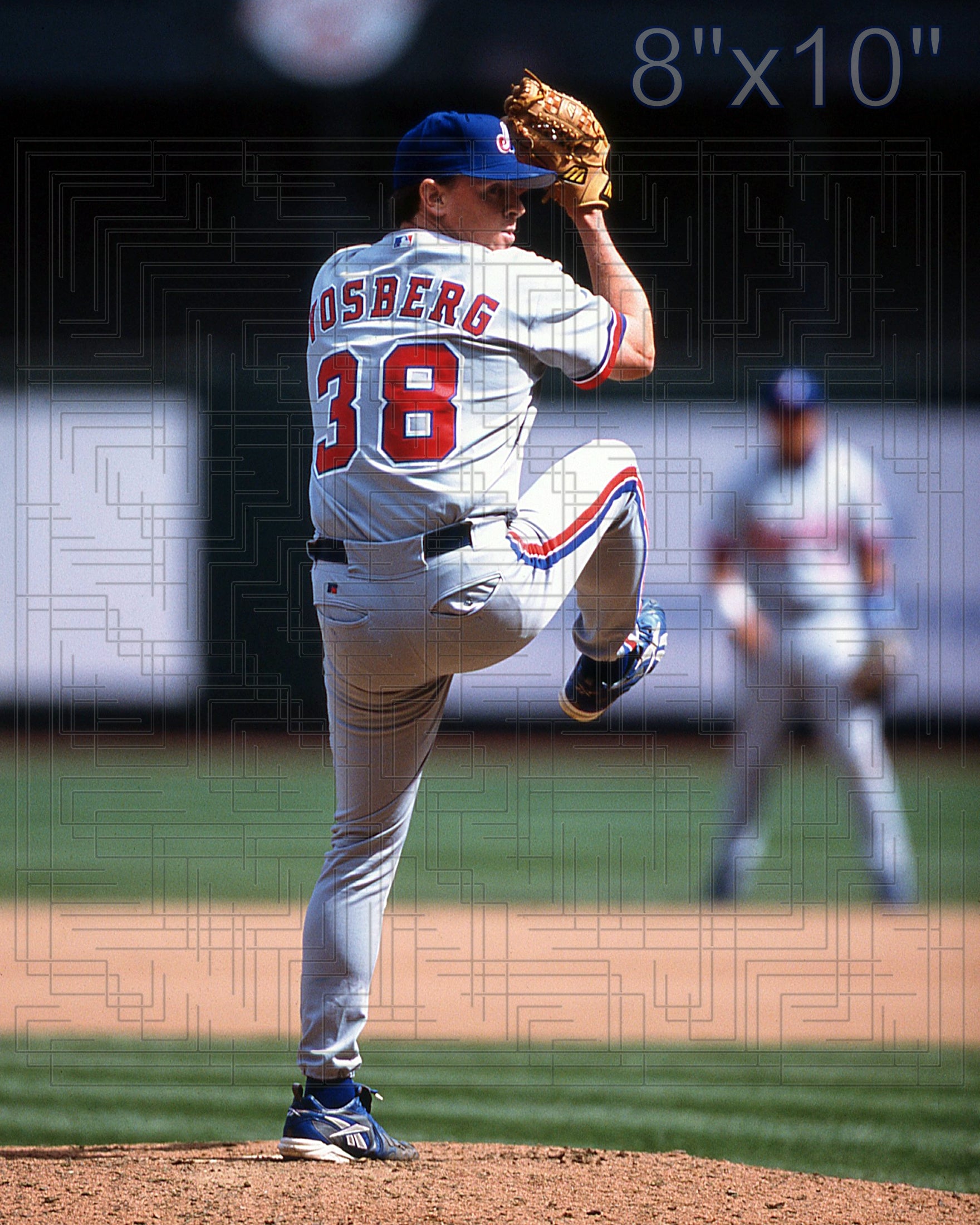 Ed Vosberg - 2002 Montreal Expos - choose a size & style