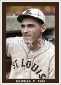 Ed Wells - 1933 St. Louis Browns - choose a size & style