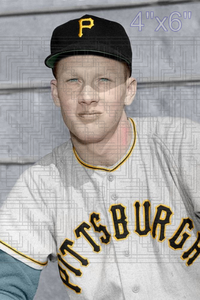 Ed Wolfe - 1952 Pittsburgh Pirates - choose a size & style
