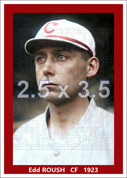 Edd Roush - 1923 Cincinnati Reds - choose a size & style