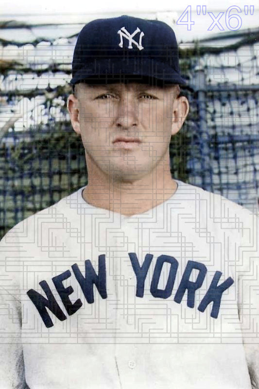 Eddie Bockman - 1946 New York Yankees - choose a size & style