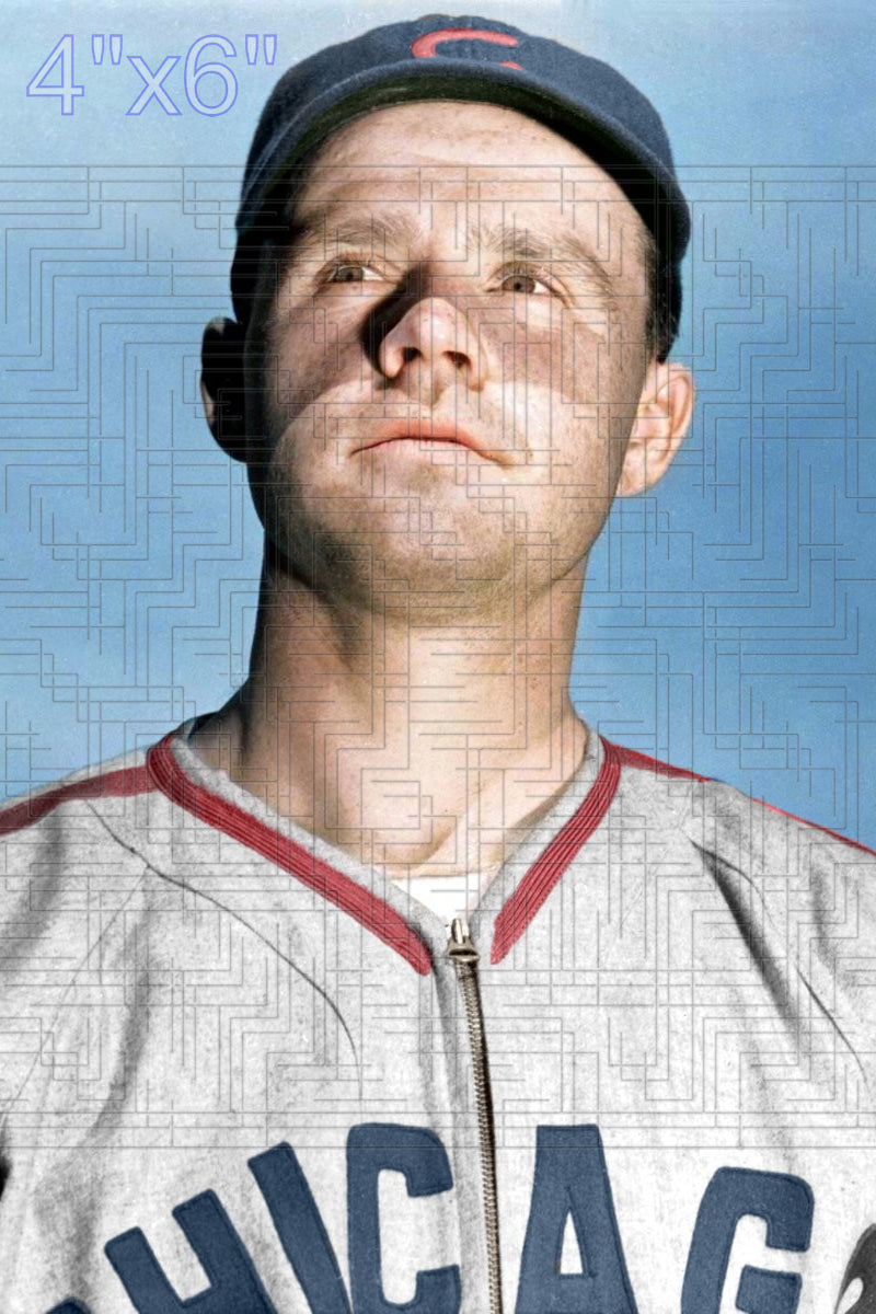 Eddie Carnett - 1939 Chicago Cubs spring training - choose a size & style