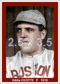 Eddie Cicotte - 1910 Boston Red Sox - choose a size & style