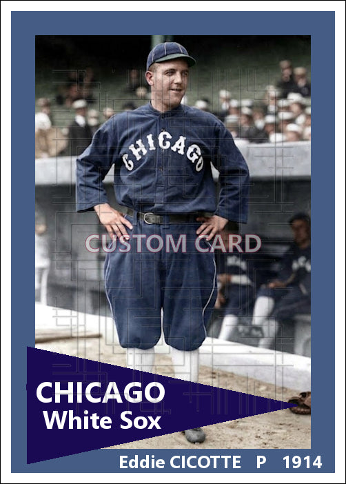 Eddie Cicotte - 1914 Chicago White Sox - choose a size & style