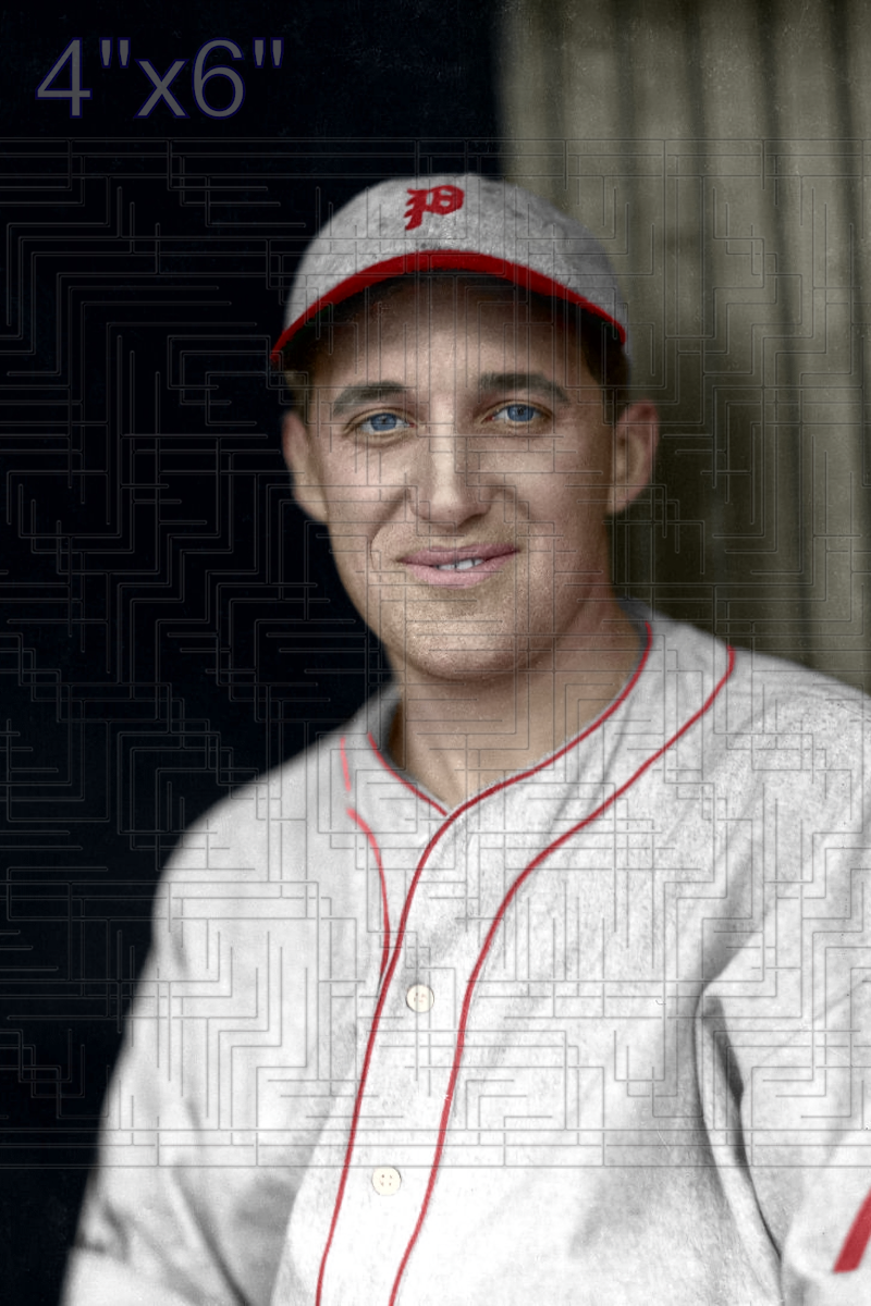 Eddie Delker - 1932 Philadelphia Phillies - choose a size & style