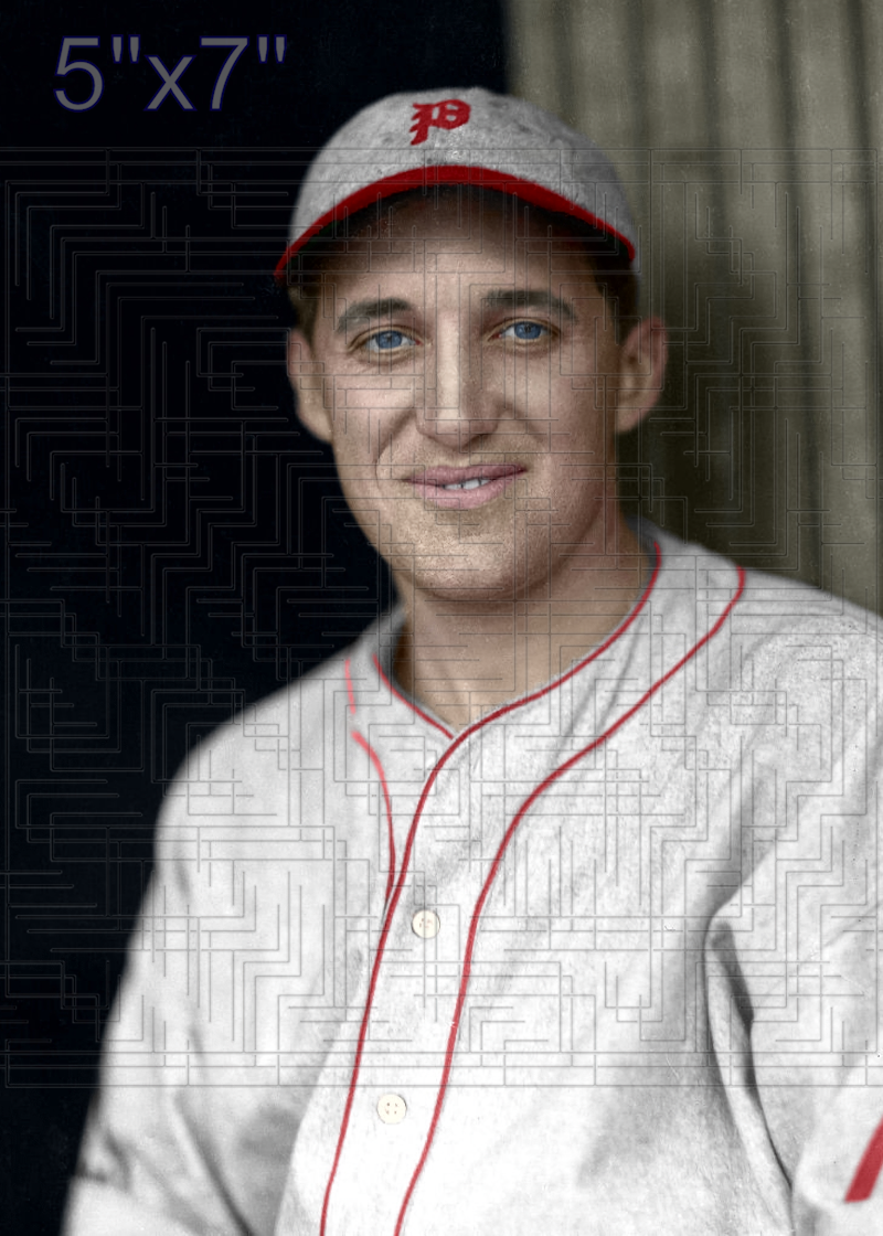 Eddie Delker - 1932 Philadelphia Phillies - choose a size & style