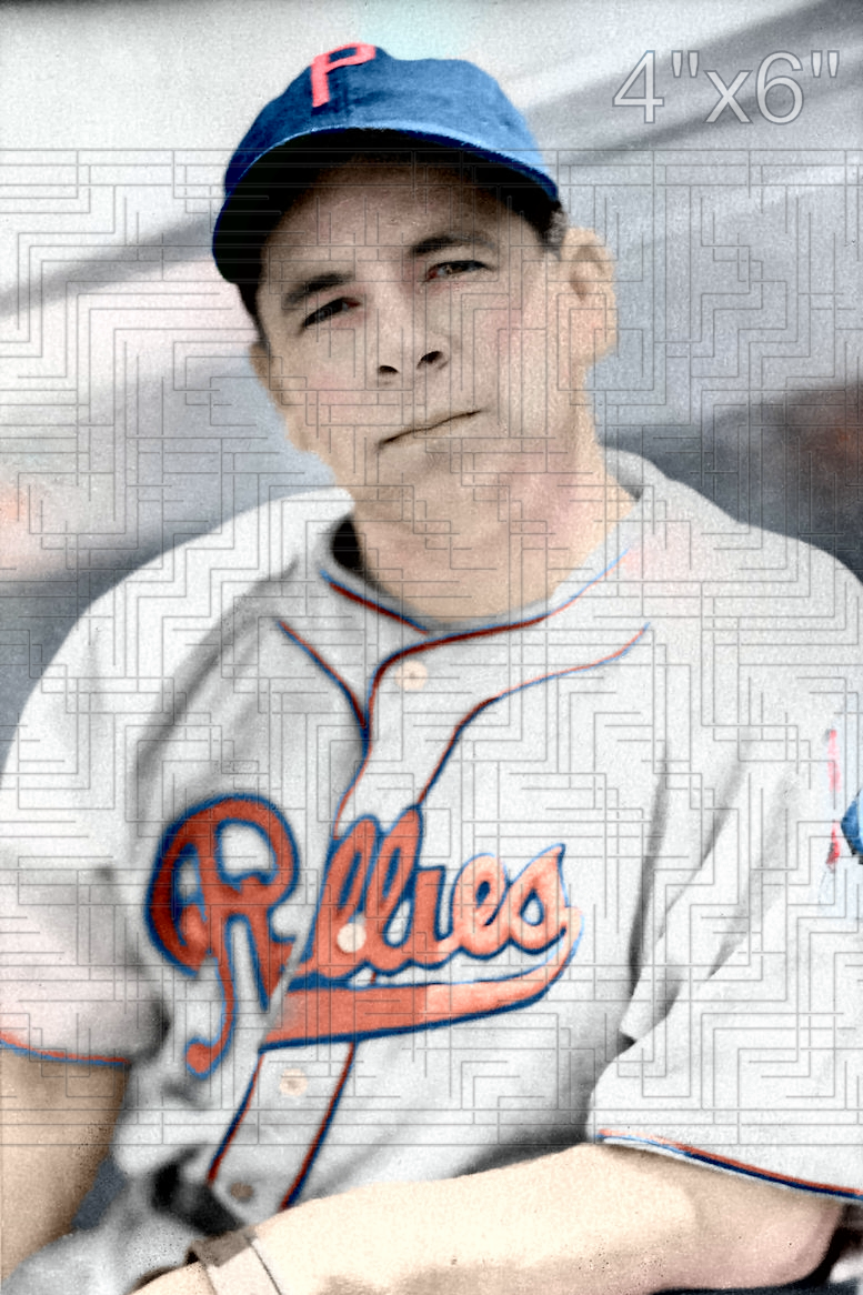 Eddie Feinberg - 1939 Philadelphia Phillies - choose a size & style