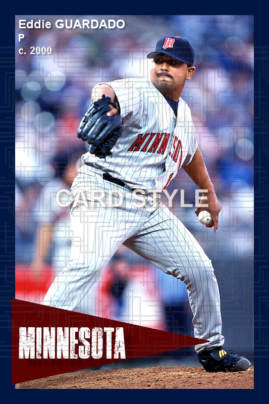 Eddie Guardado - 2000 Minnesota Twins - choose a size & style