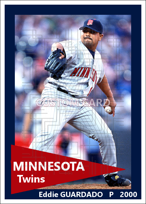 Eddie Guardado - 2000 Minnesota Twins - choose a size & style