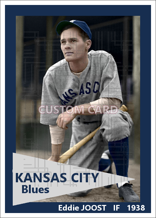 Eddie Joost - 1938 Kansas City Blues - choose a size & style