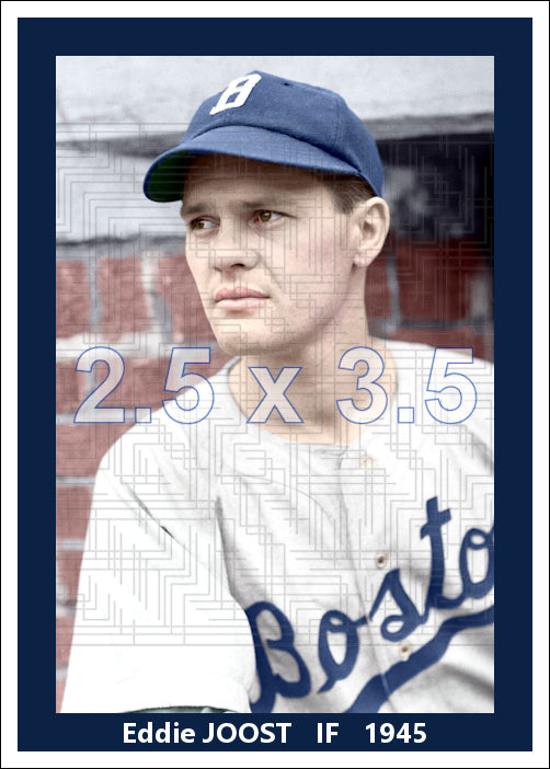Eddie Joost - 1945 Boston Braves - choose a size & style