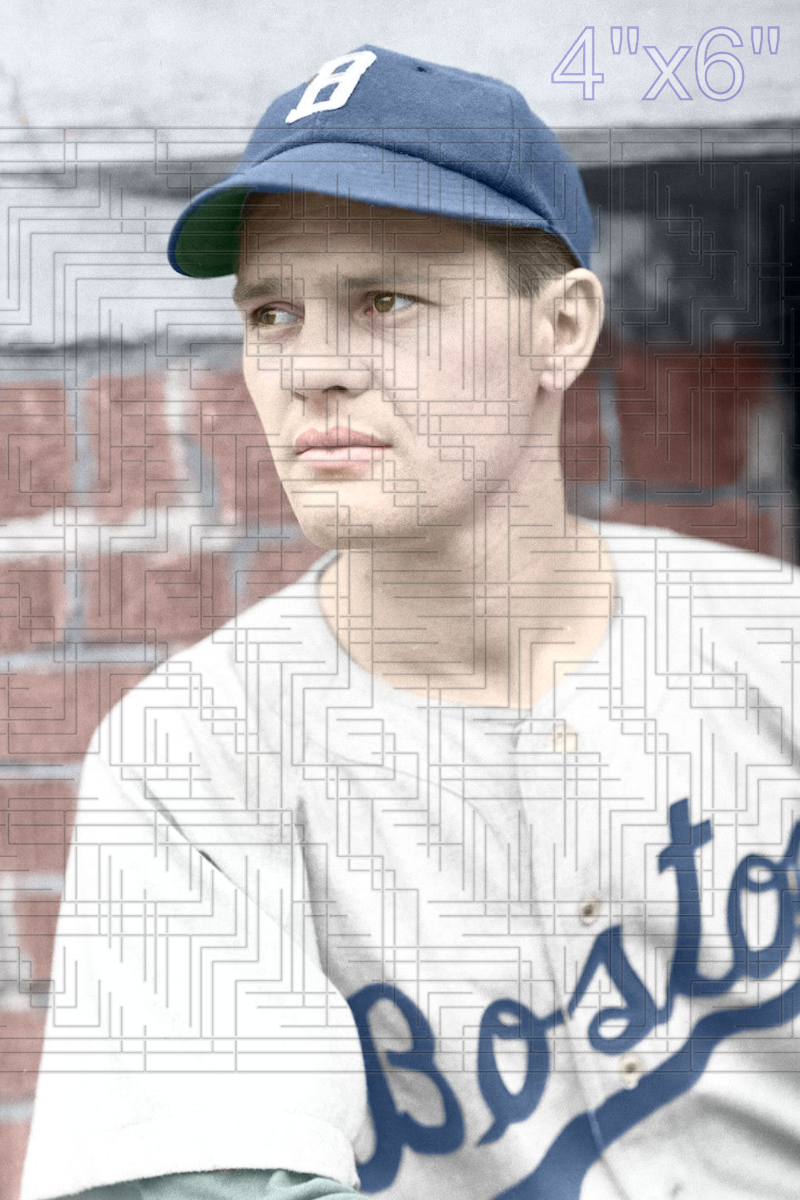 Eddie Joost - 1945 Boston Braves - choose a size & style