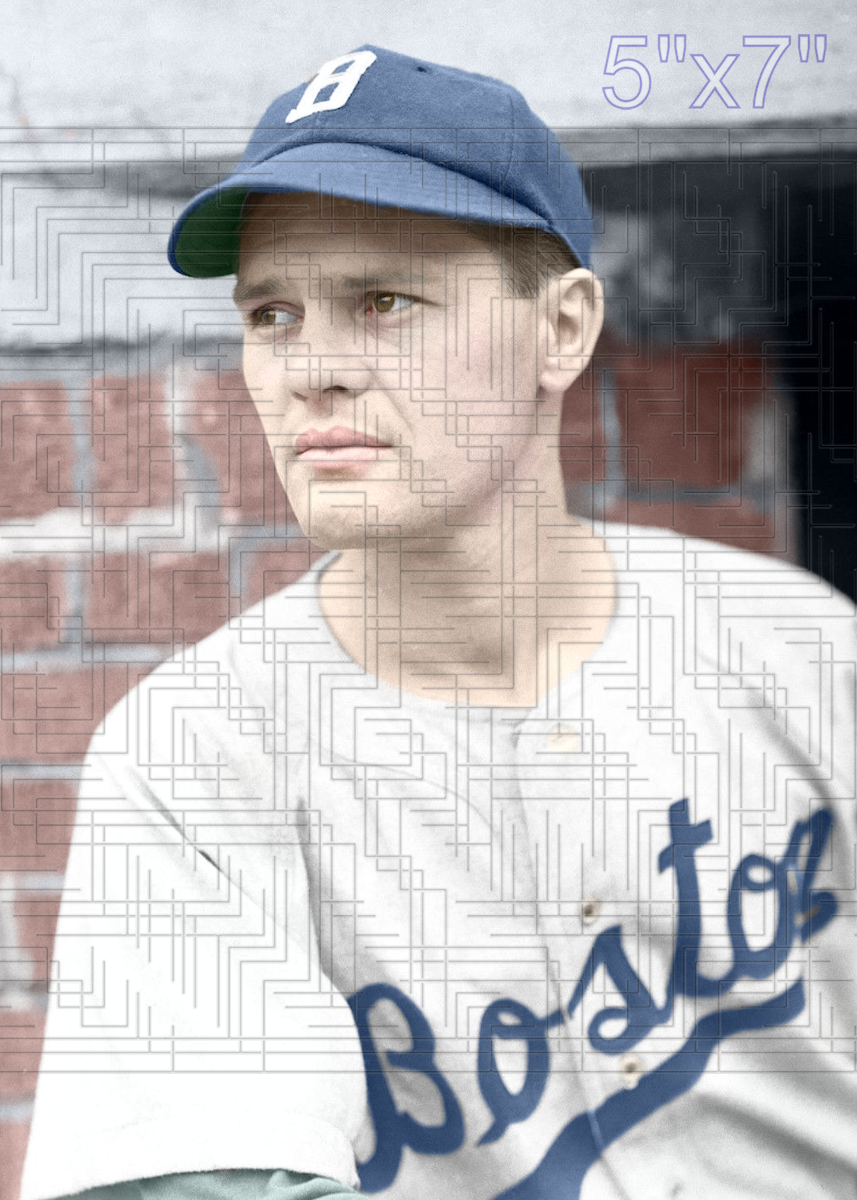 Eddie Joost - 1945 Boston Braves - choose a size & style