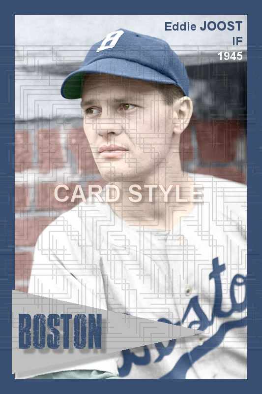Eddie Joost - 1945 Boston Braves - choose a size & style