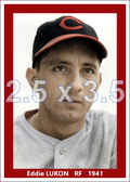 Eddie Lukon - 1942 Cincinnati Reds - choose a size & style