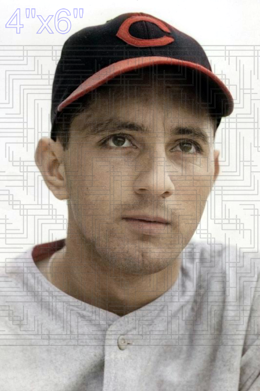 Eddie Lukon - 1942 Cincinnati Reds - choose a size & style